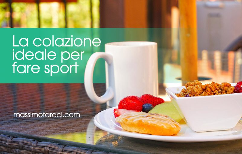 La colazione ideale per lo sportivo