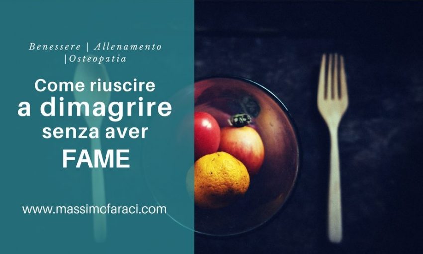 alimentazione sana per dimagrire | 5 pasti al giorno