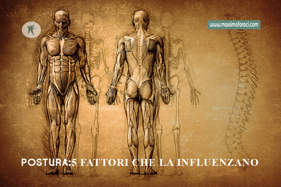 5 fattori che influiscono sulla postura